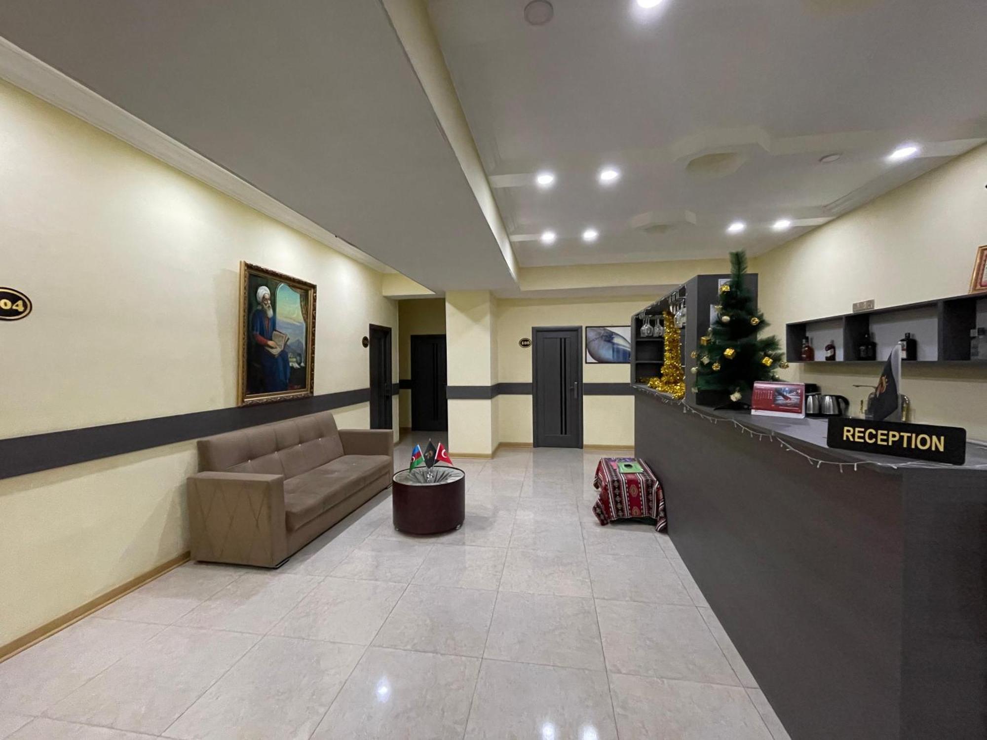 Rahat Hotel Ganja Exterior foto